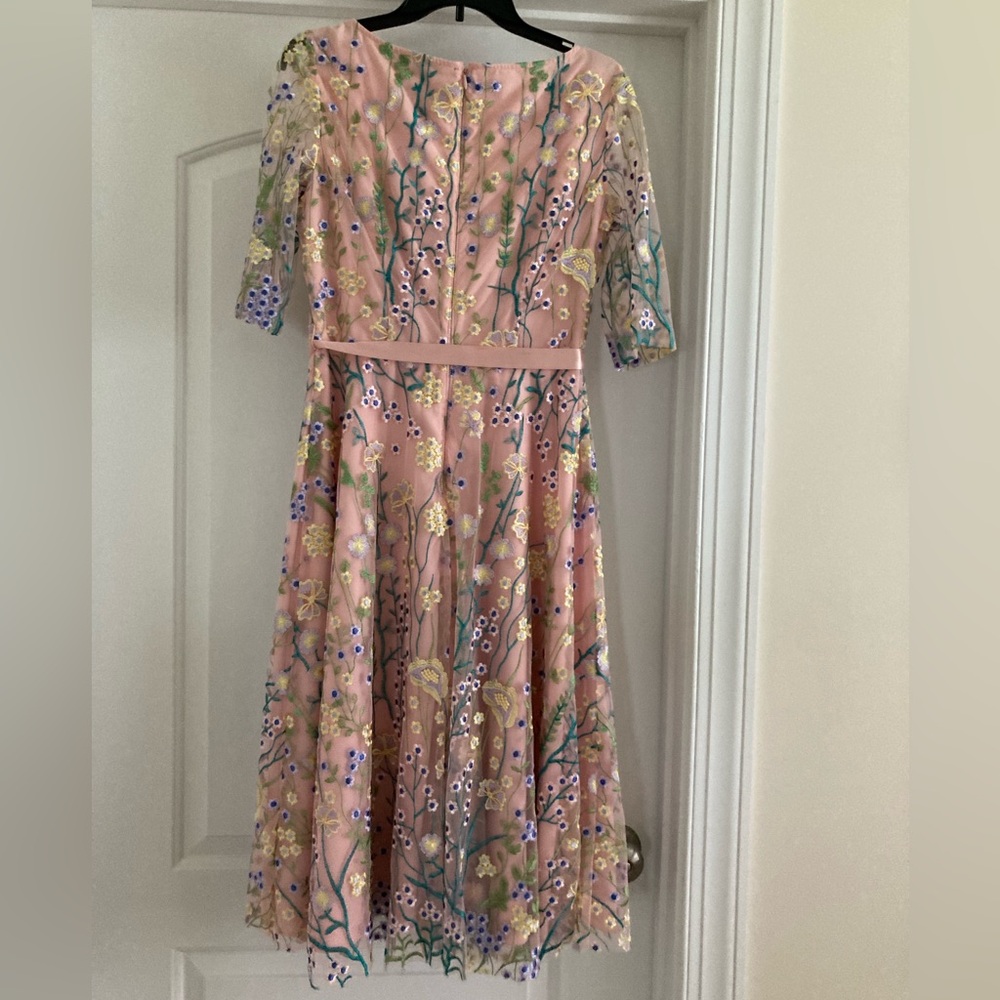 Alex Marie Multicolor Floral Midi Dress - Picture 3 of 6